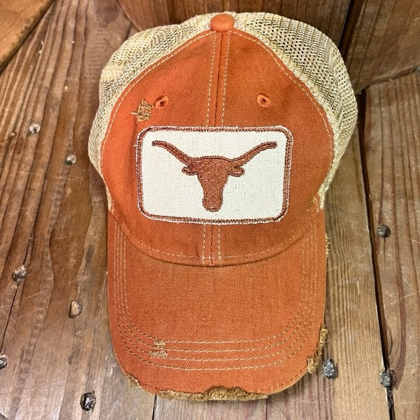 Texas Longhorn Hat - Made in Missouri - Online Only