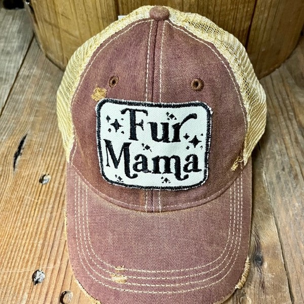 Fur Mama Hat - Made in Missouri - Online Only