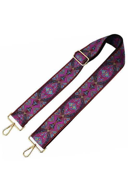 2 inch Wide Tribal Pattern Guitar Strap  (Online Only)