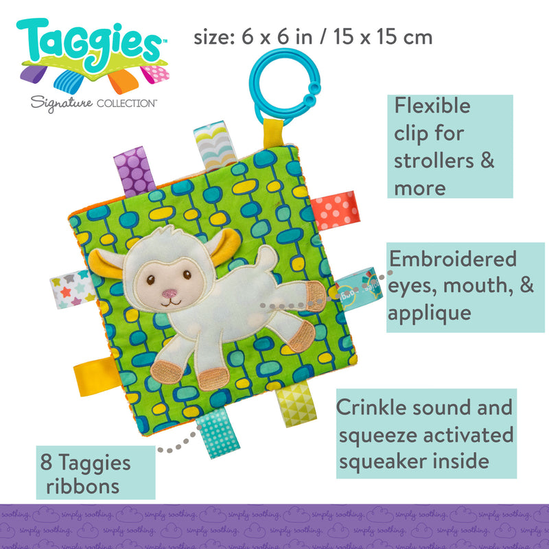 Taggies Sherbet Lamb Crinkle Me