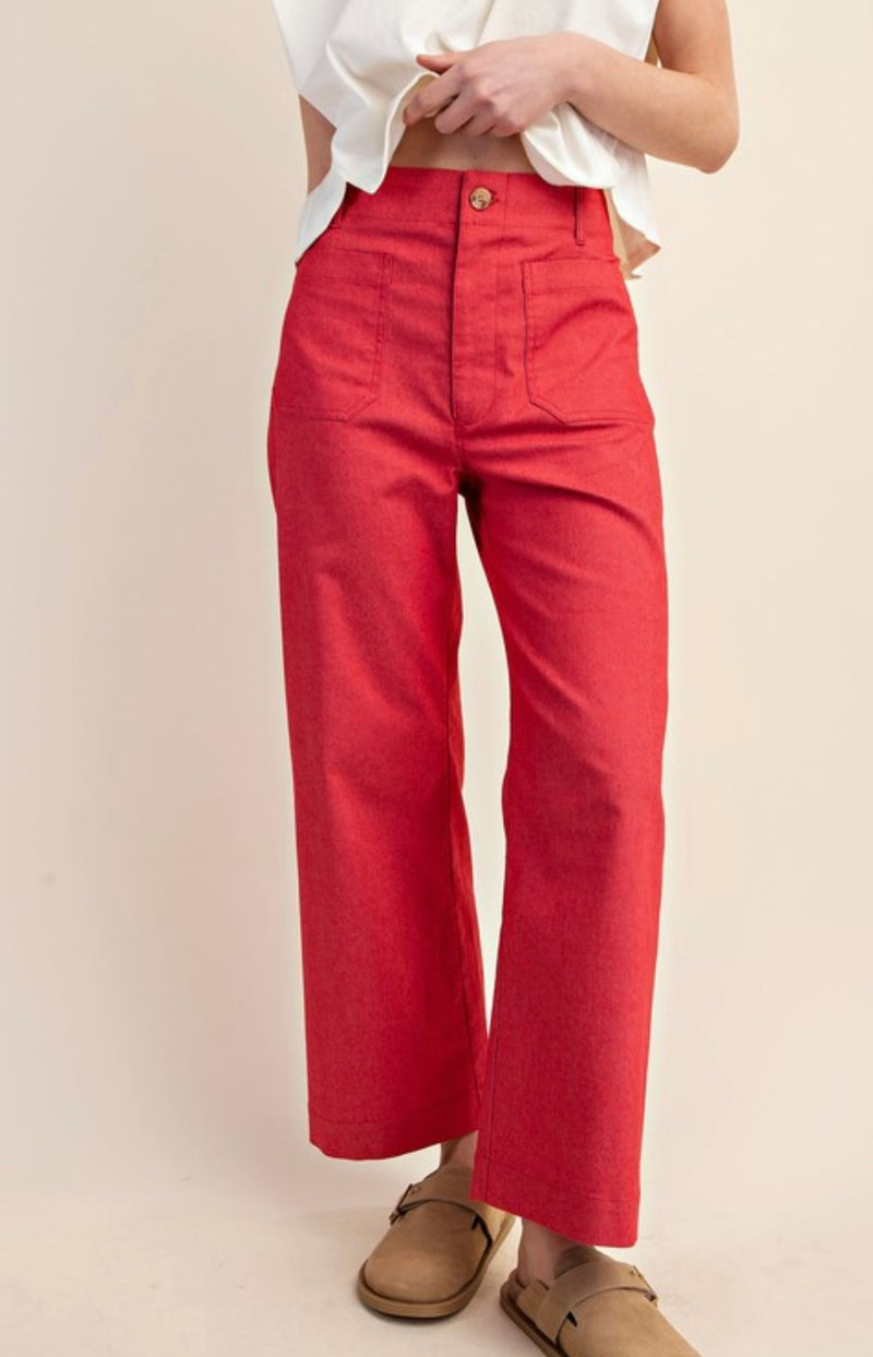 On The Go Crop Summer Pant