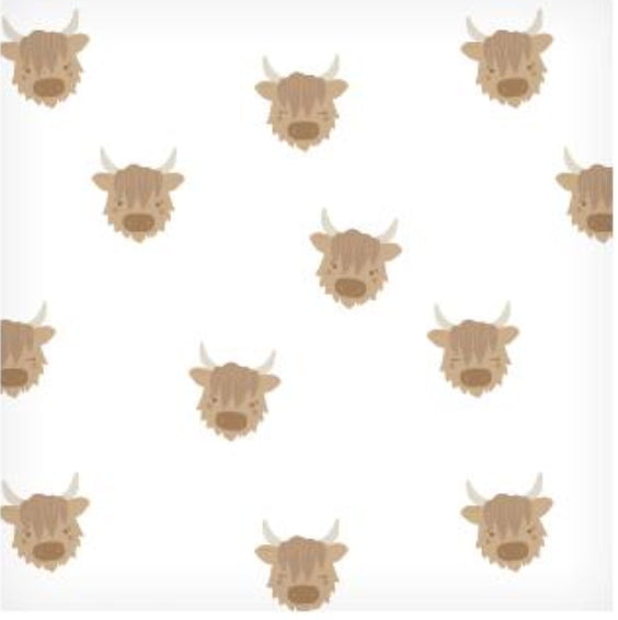 Scottish Highland Cows Swaddle