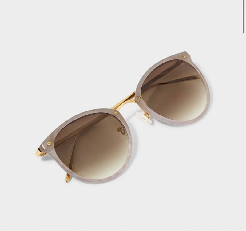 Santorini Taupe Gradient Sunglasses