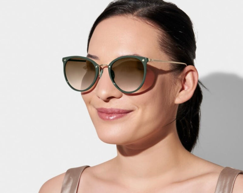 Santorini Khaki Sunglasses