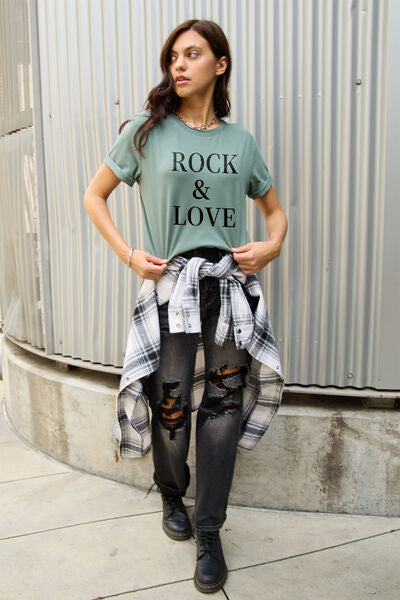 ROCK ＆ LOVE Short Sleeve T-Shirt (Online Only)