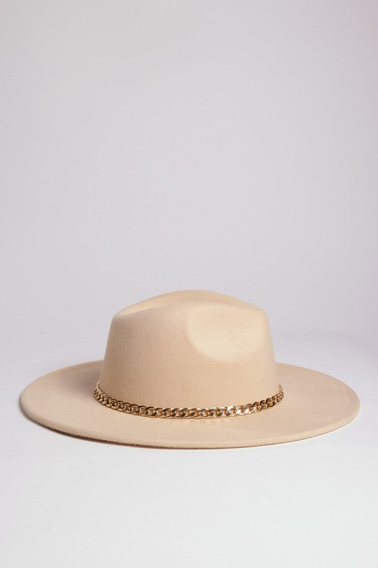 FASHIONISTA CHAIN FEDORA (Online Only)