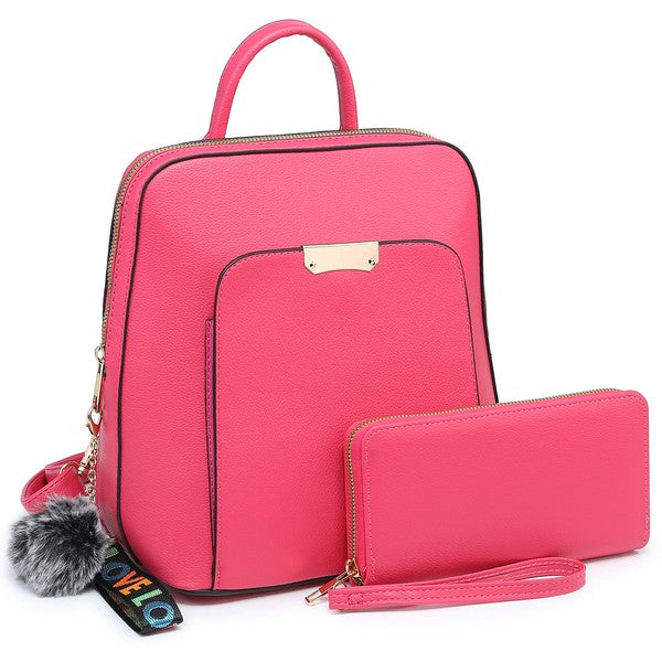 Convertible 2-in-1 Fashion Backpack  (Online Only)