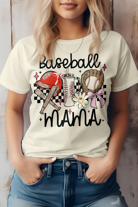 Baseball Mama Graphic Tee (Online Only/Made in USA)