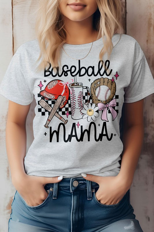 Baseball Mama Graphic Tee (Online Only/Made in USA)