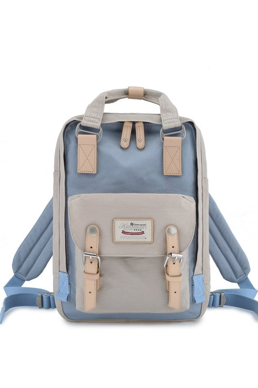 14.9 VINTAGE WATERPROOF BACKPACK-MULTI  (Online Only/Ships from USA)