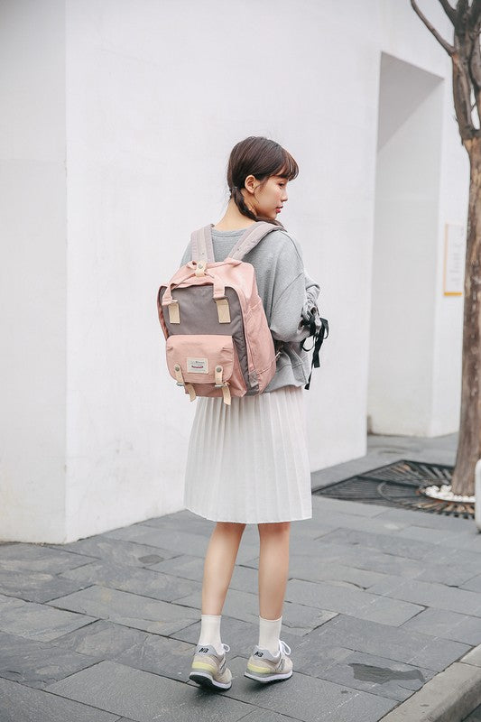 14.9 VINTAGE WATERPROOF BACKPACK-MULTI  (Online Only/Ships from USA)