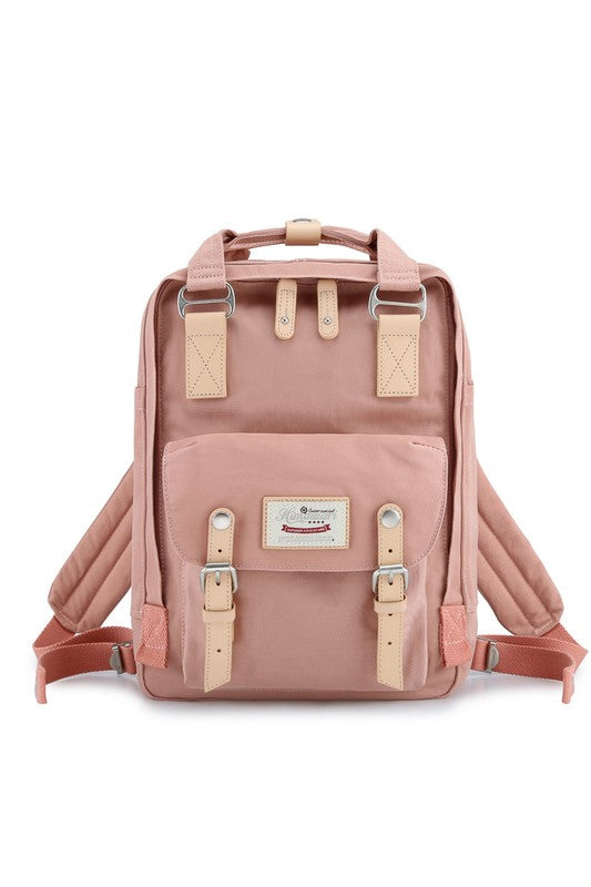 14.9 VINTAGE WATERPROOF BACKPACK-SOLID  (Online Only/Ships from USA)