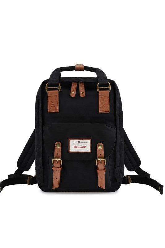 14.9 VINTAGE WATERPROOF BACKPACK-SOLID  (Online Only/Ships from USA)