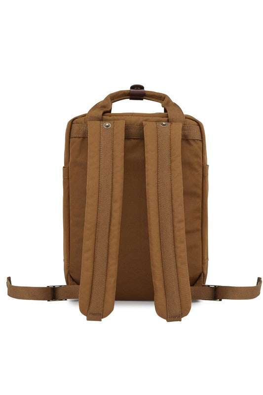 14.9 VINTAGE WATERPROOF BACKPACK-SOLID  (Online Only/Ships from USA)