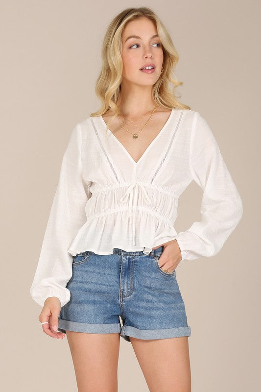 Sheer Lace Top (Online Only)
