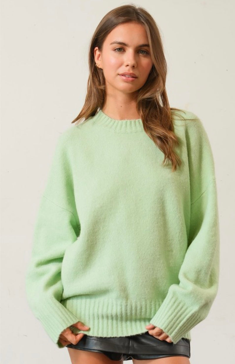 Pistacio Oversized Pullover