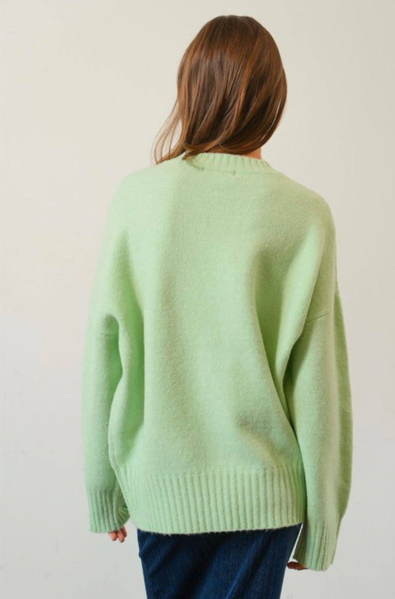 Pistacio Oversized Pullover