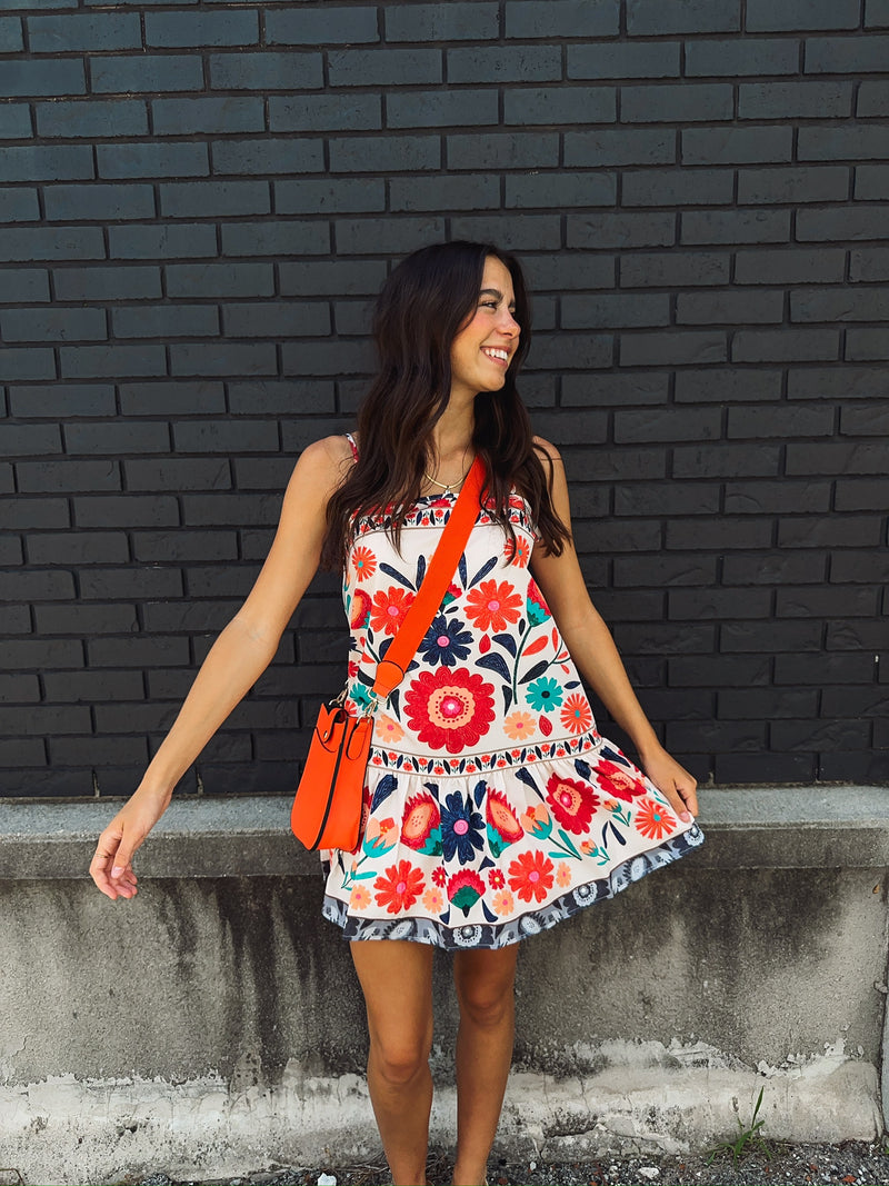 Addi Flower Printed Dress