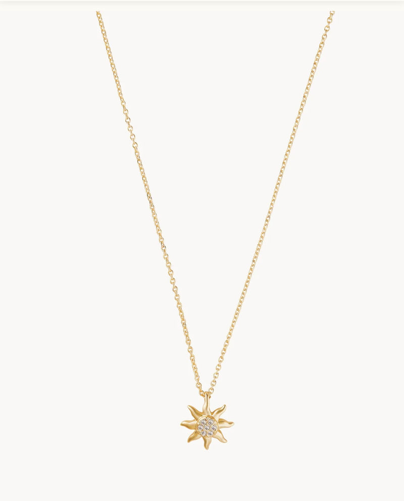 Sea La Vie Happy Day Sun Necklace