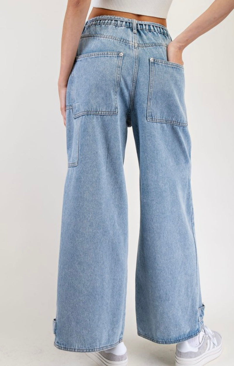 Larson Belted Patch Jean
