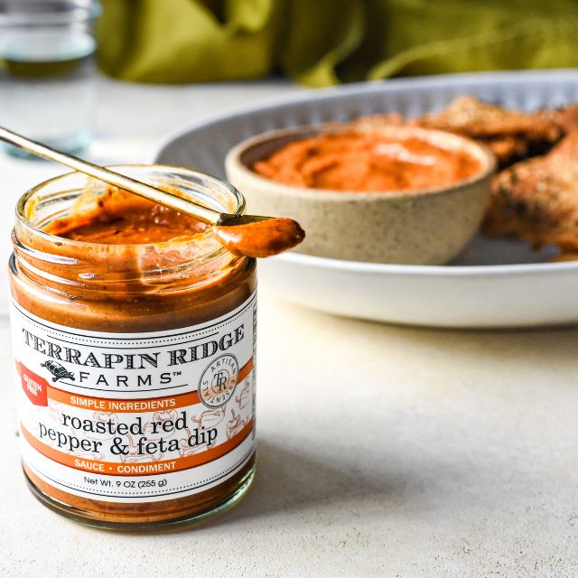 Roasted Red Pepper & Feta Dip