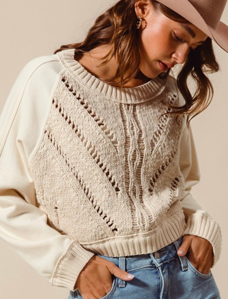 Chelsea Cable Sweater