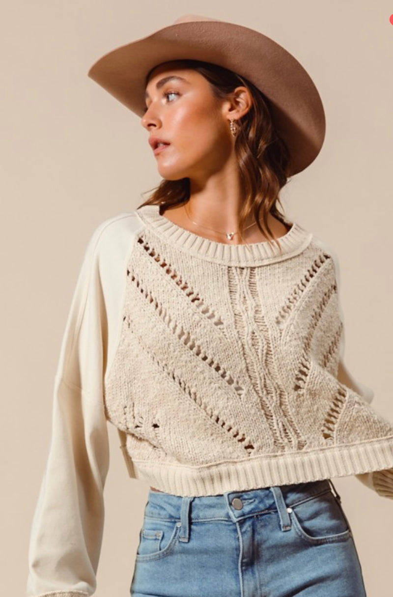 Chelsea Cable Sweater