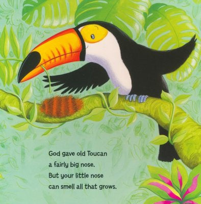 God Made You Nose To Toes