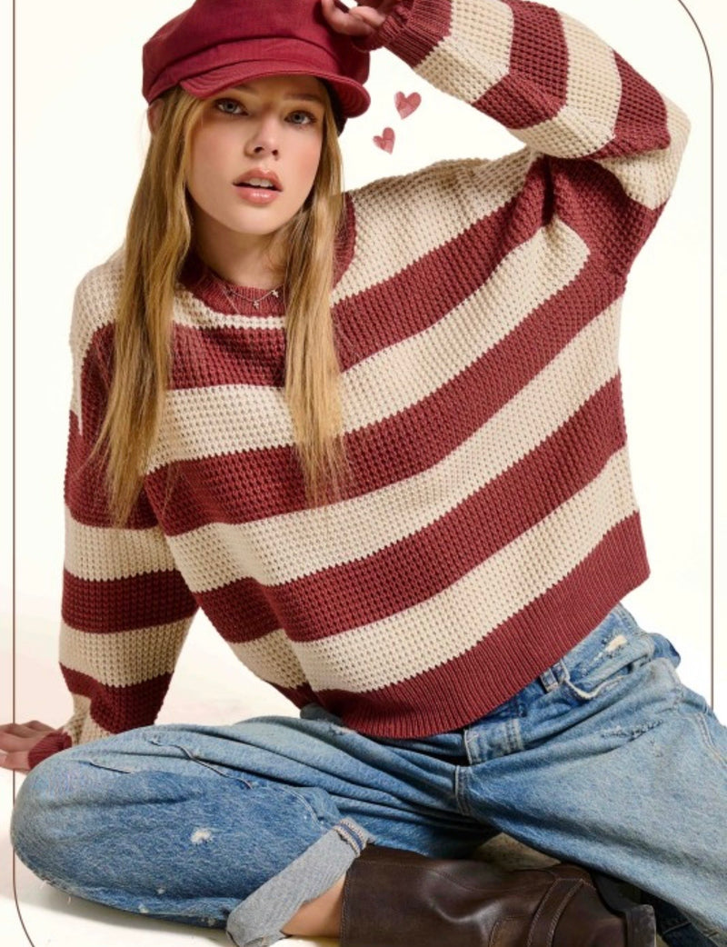 Red Bean Super Soft Sweater