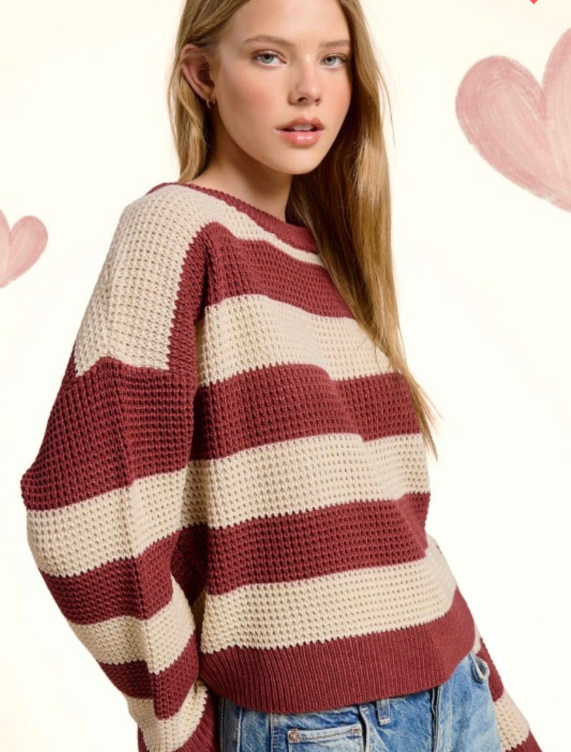 Red Bean Super Soft Sweater