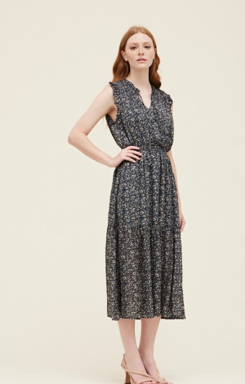 Meet Me At Midnight Midi Dress