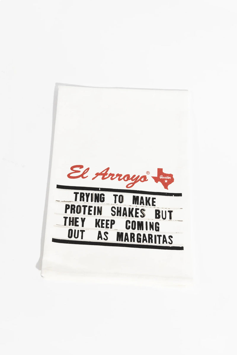El Arroyo Tea Towel - Protein Shake