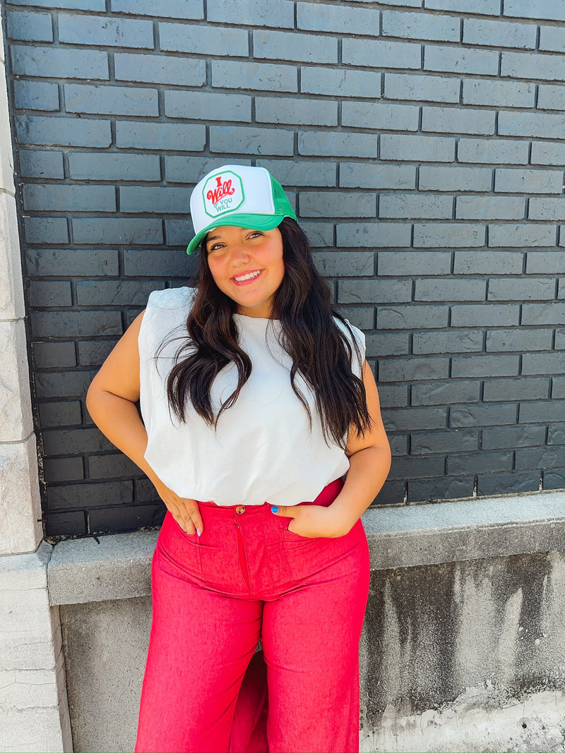 Jovi Cropped Bubble Top