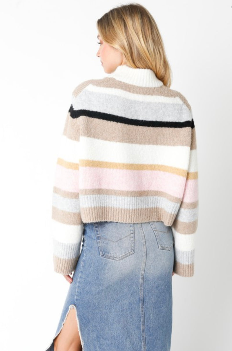 New Day Stripe Sweater