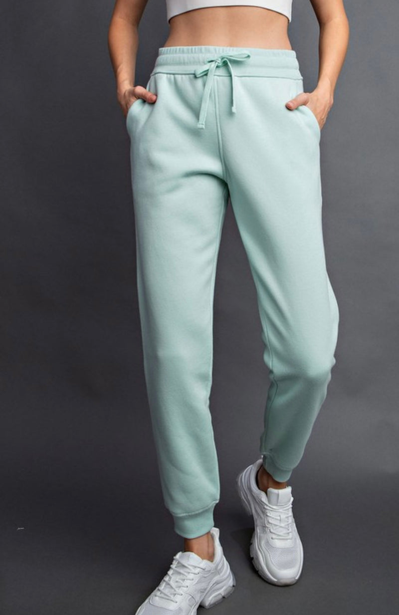 Mint French Terry Sweatpant