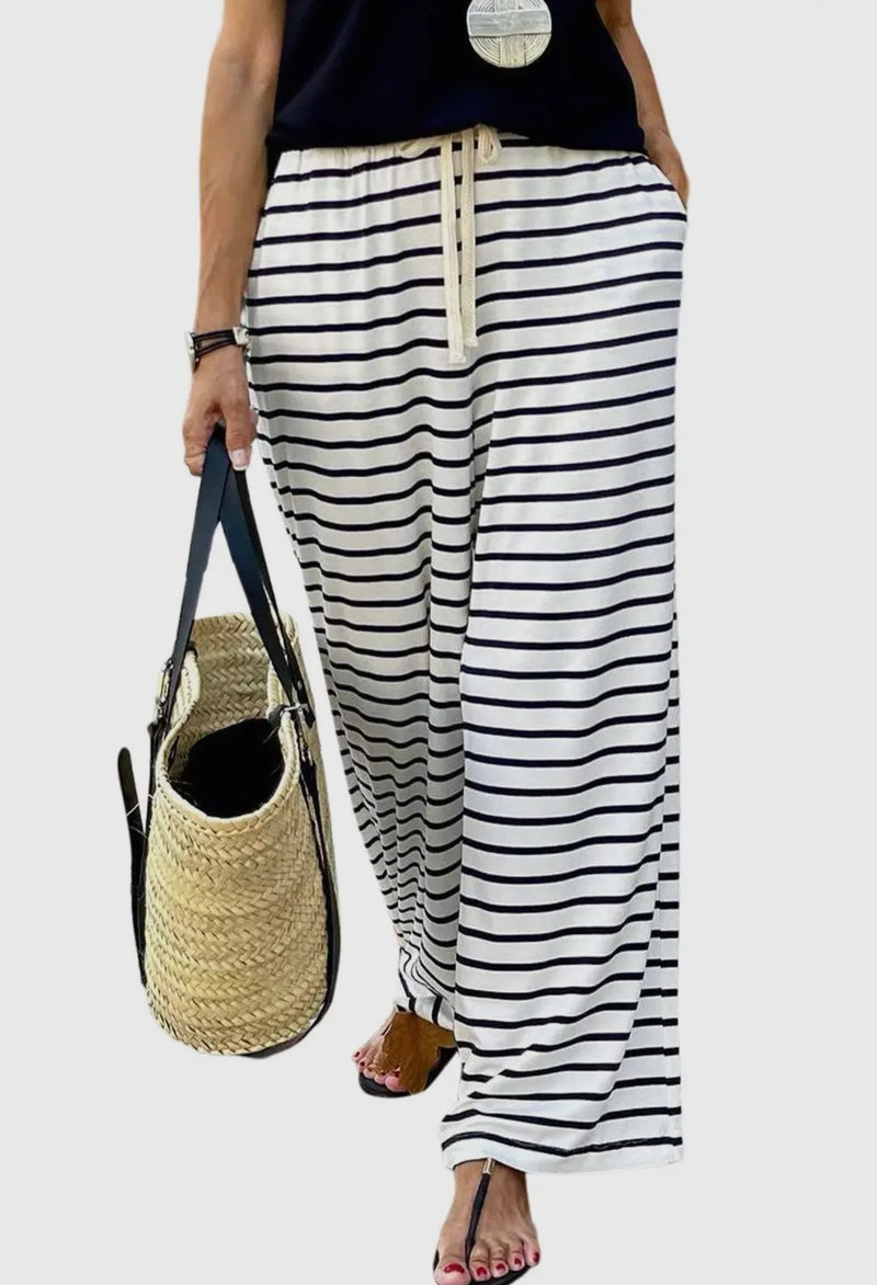 Set Sail Stripe Drawstring Pant