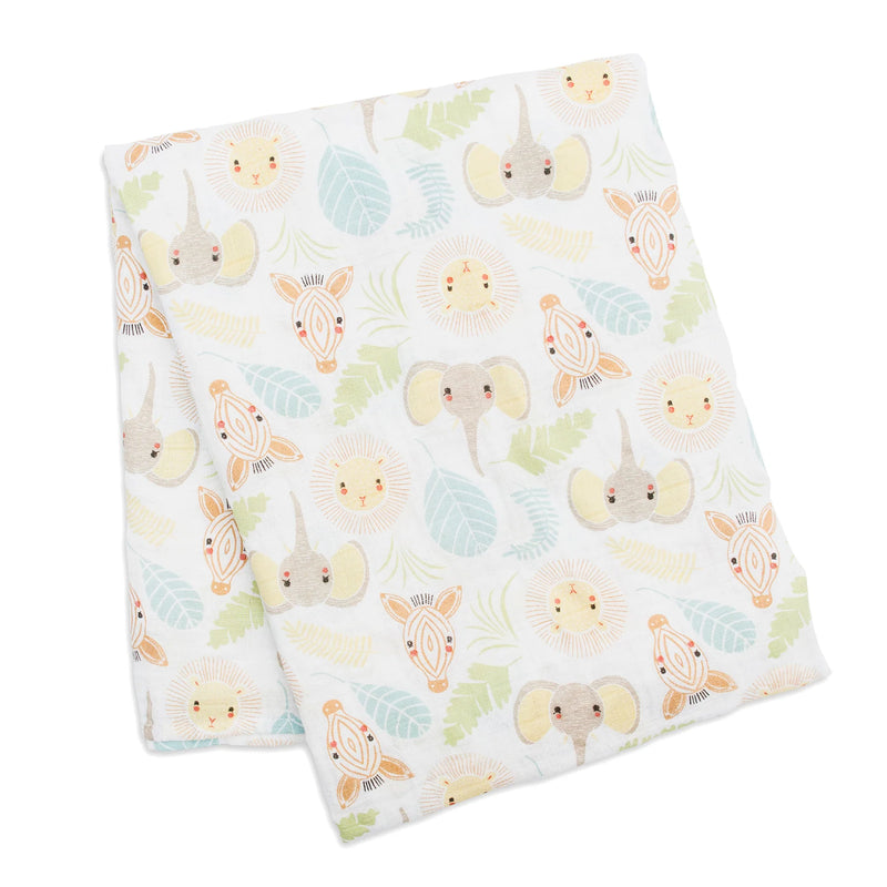 LLJ Jungle Cotton Swaddle
