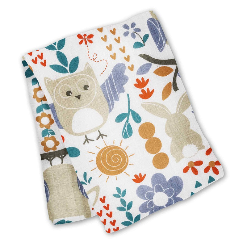 LLJ Owl/Bunny Swaddle