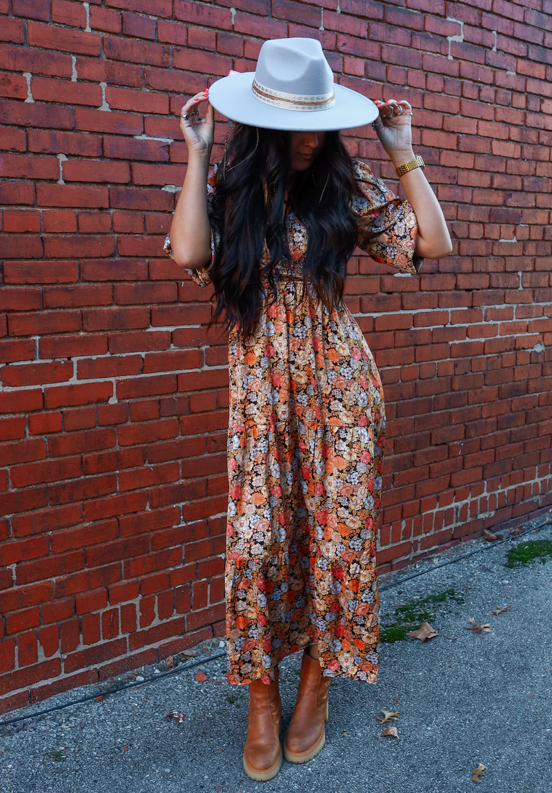 Ditsey Floral Smocked Maxi Dress