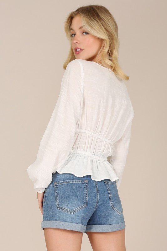 Sheer Lace Top (Online Only)