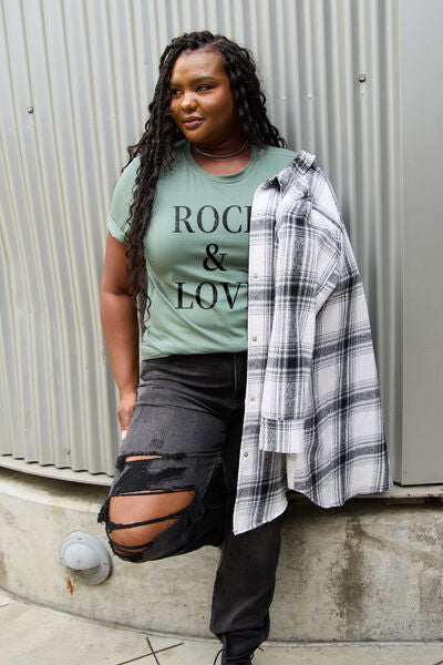 ROCK ＆ LOVE Short Sleeve T-Shirt (Online Only)