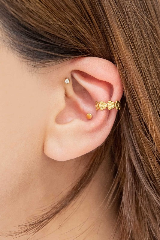 Blossom Ear Cuff Earrings  (Online Only)