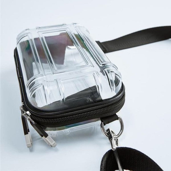 See through Clear Crossbody Bag  (Online Only)