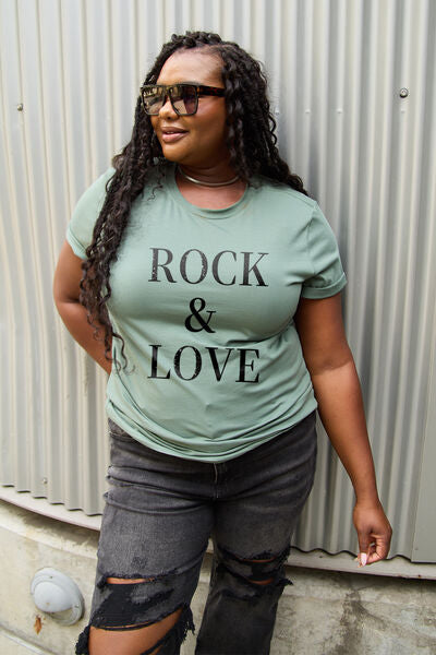 ROCK ＆ LOVE Short Sleeve T-Shirt (Online Only)