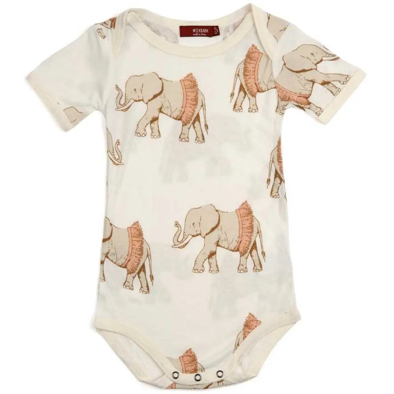 Bamboo One Piece Tutu Elephant 3-6M