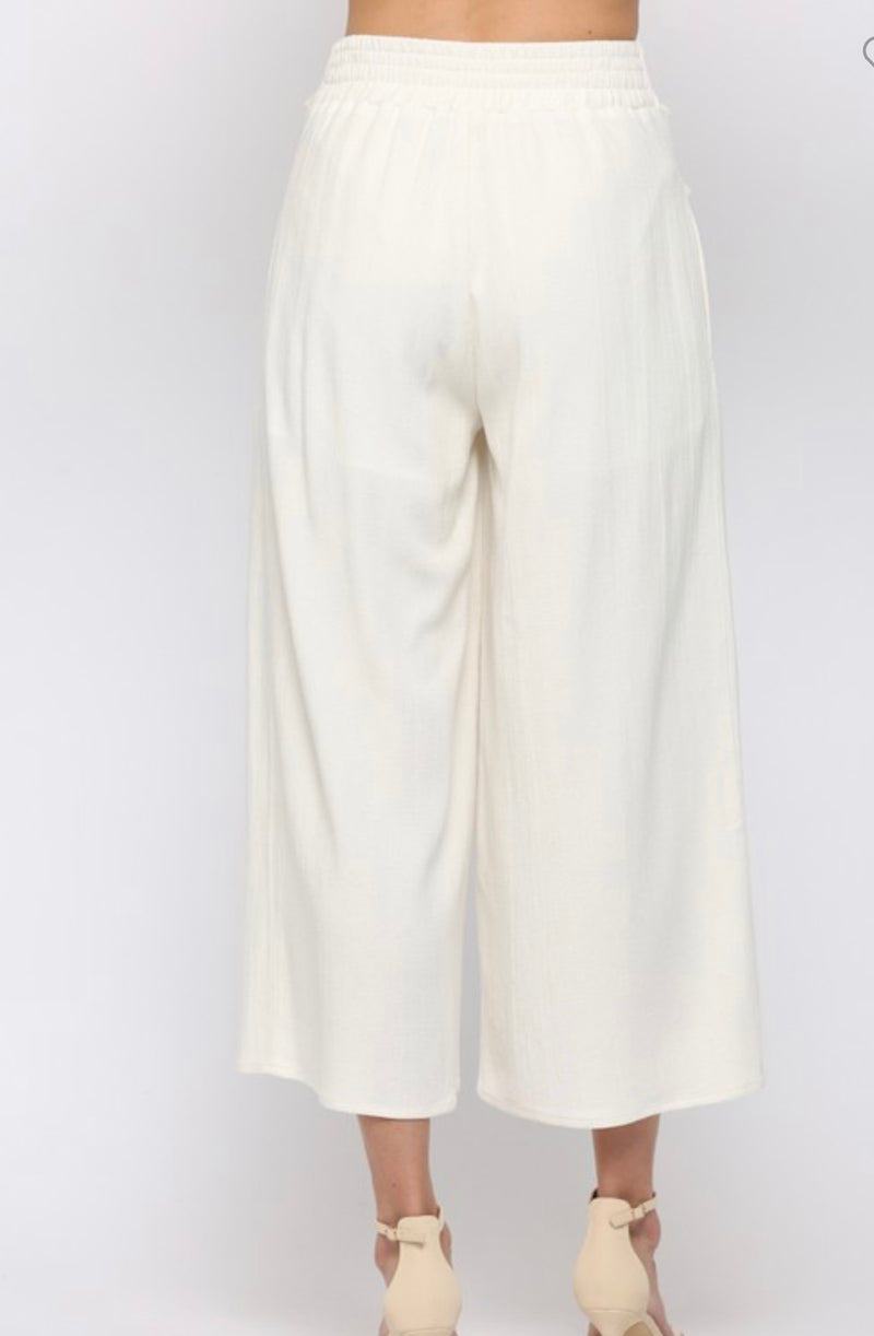 Like The Look of Linen Crop Pant