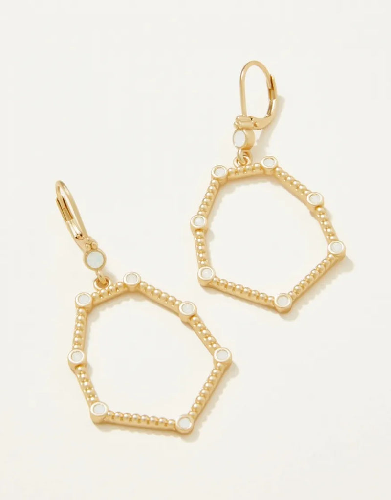 Cristal Kehoe Earrings W/ White Opal