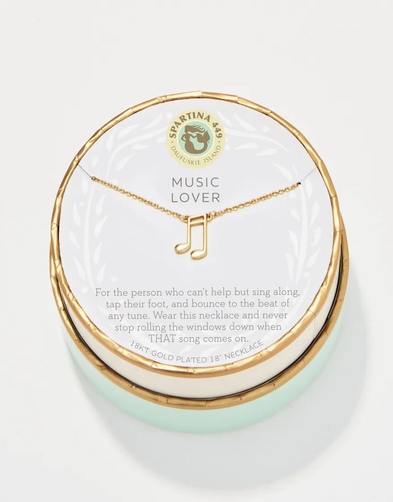 Music Lover Spartina Necklace