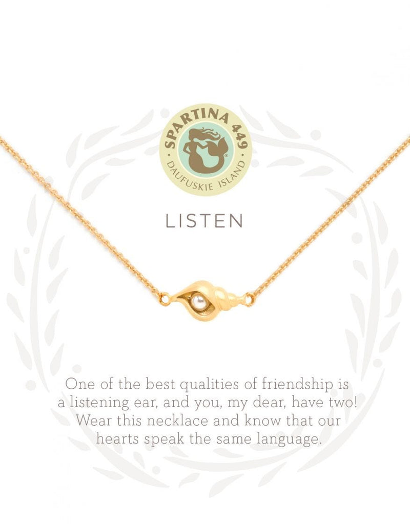 Sea la Vie Listen Necklace