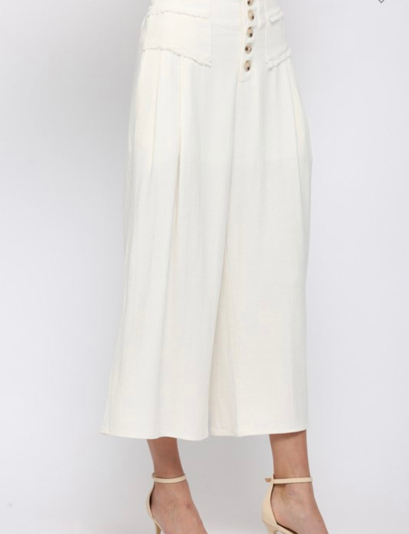 Like The Look of Linen Crop Pant